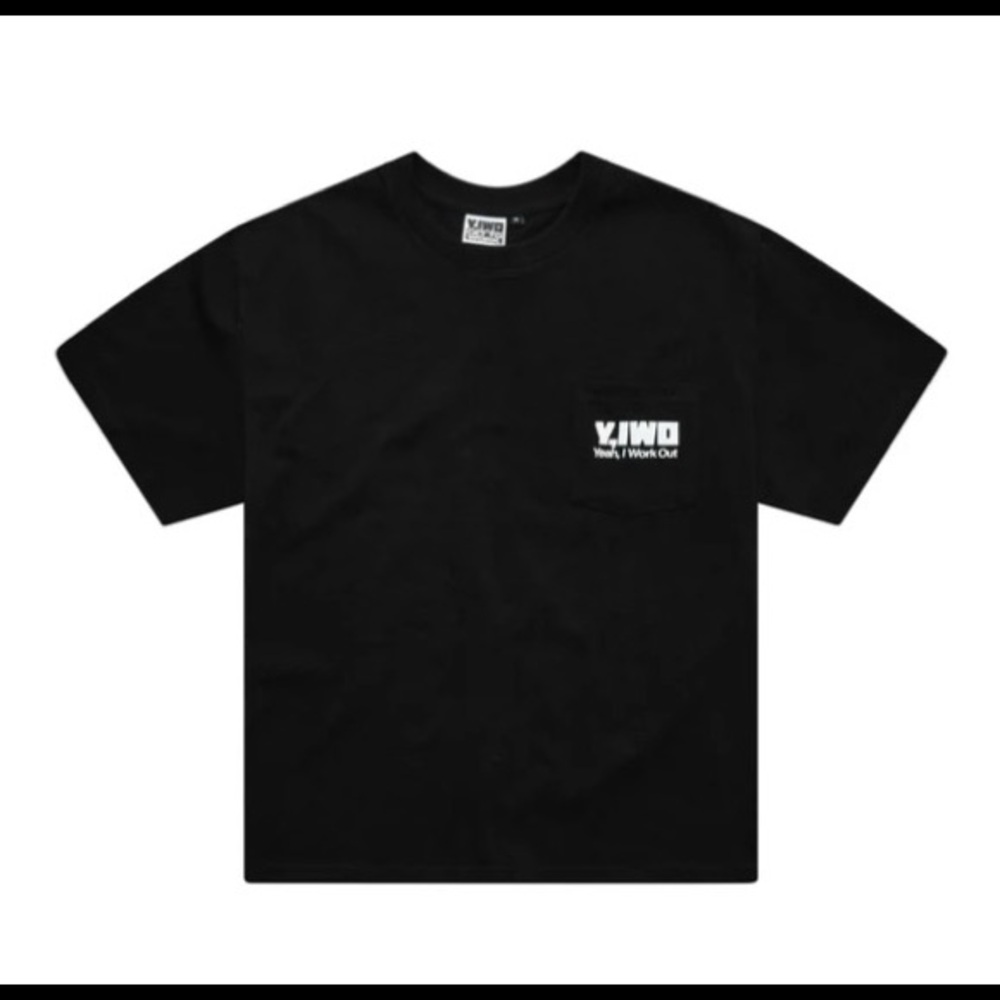 YIWO Yeah I Workout black Build Build Build tee